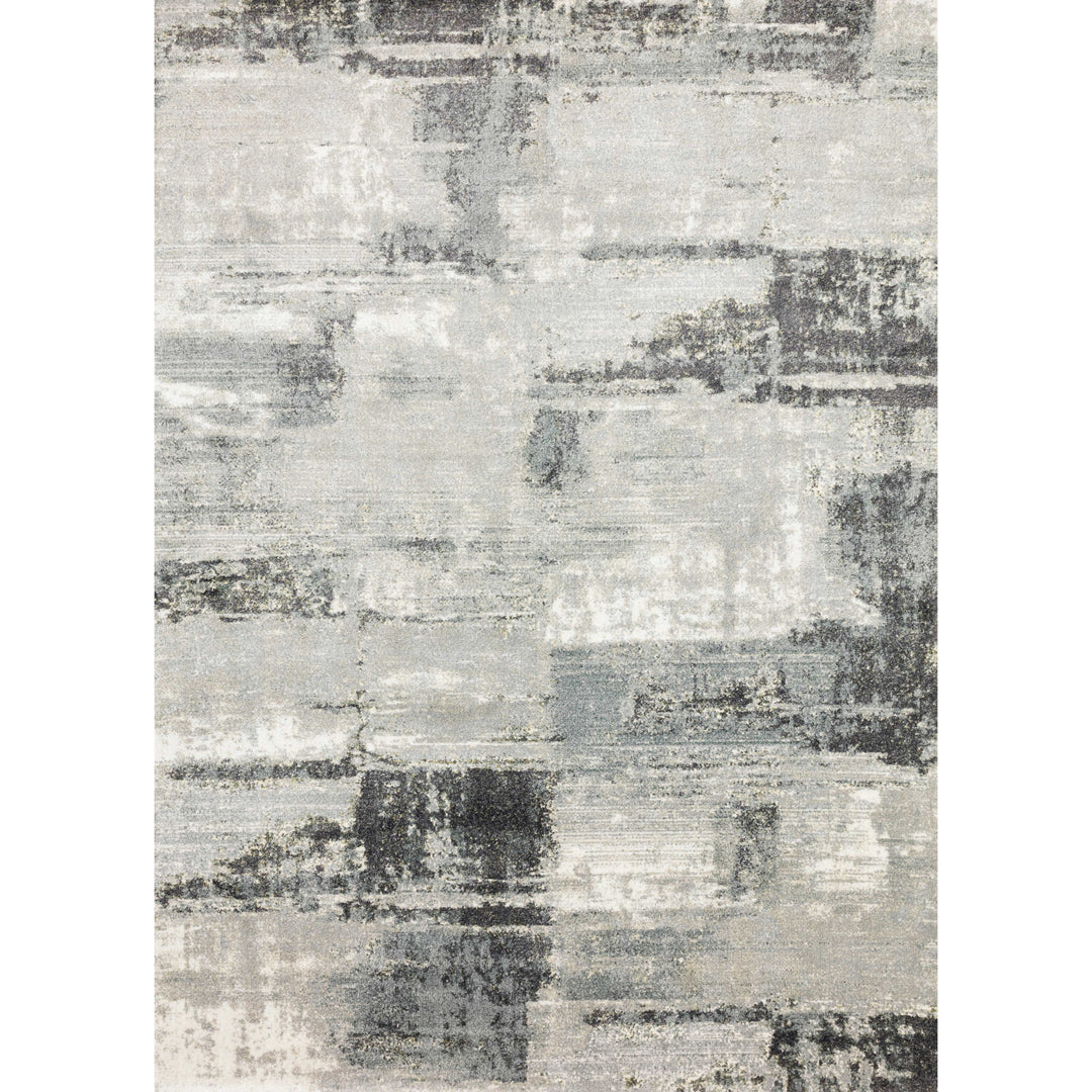 Loloi Augustus Slate Blue 3'-7" x 5'-7" Accent Rug