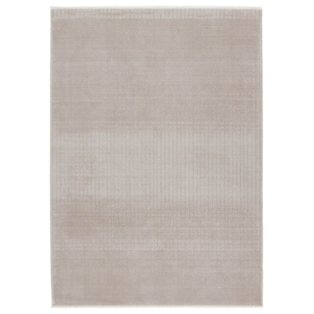 Jaipur Living Alva Solid Taupe/ Light Gray Area Rug (7'10"X10'10")