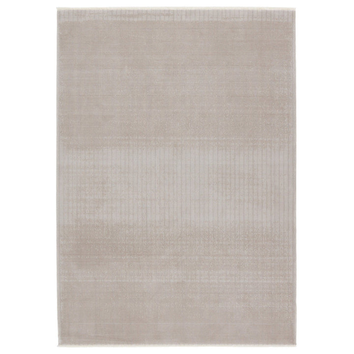 Jaipur Living Alva Solid Taupe/ Light Gray Area Rug (7'10"X10'10")