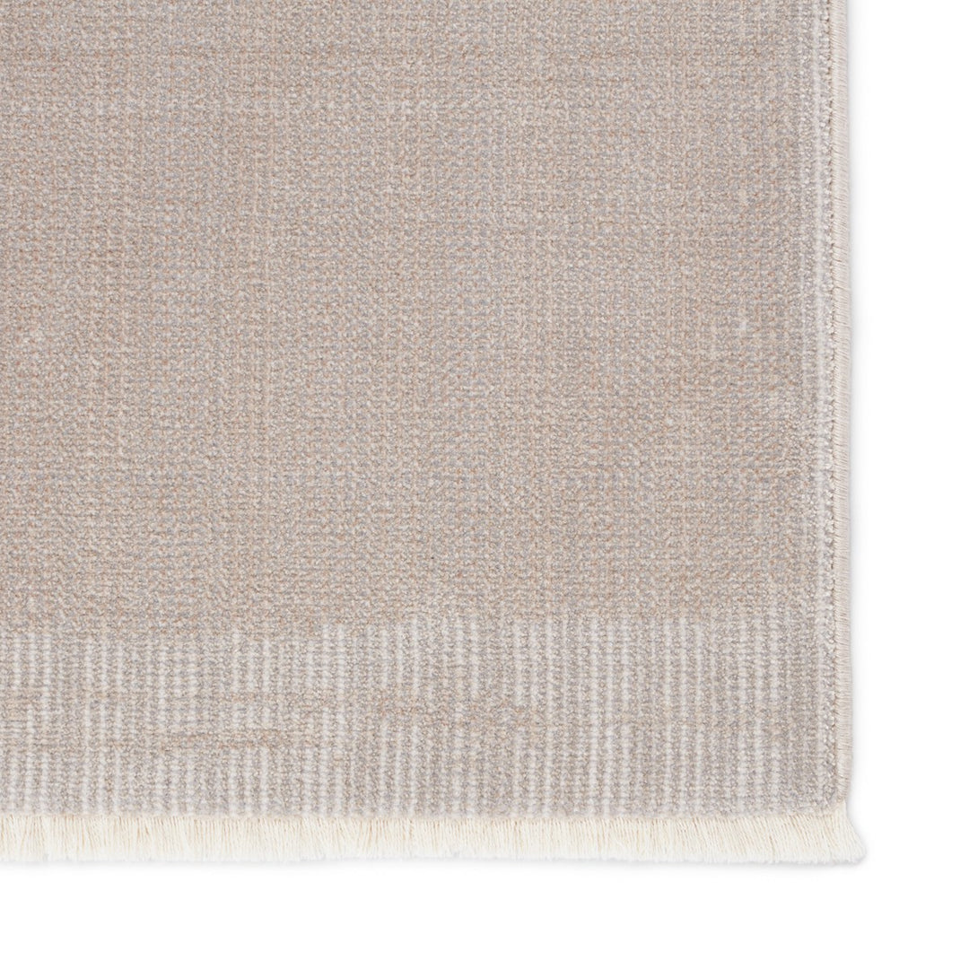 Jaipur Living Alva Solid Taupe/ Light Gray Area Rug (7'10"X10'10")