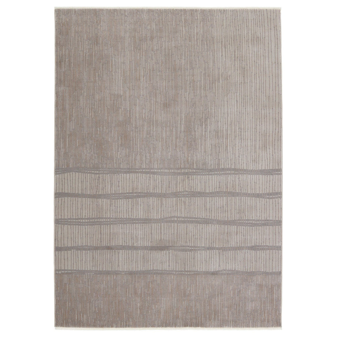 Jaipur Living Ewan Abstract Taupe/ Gray Area Rug (7'10"X10'10")