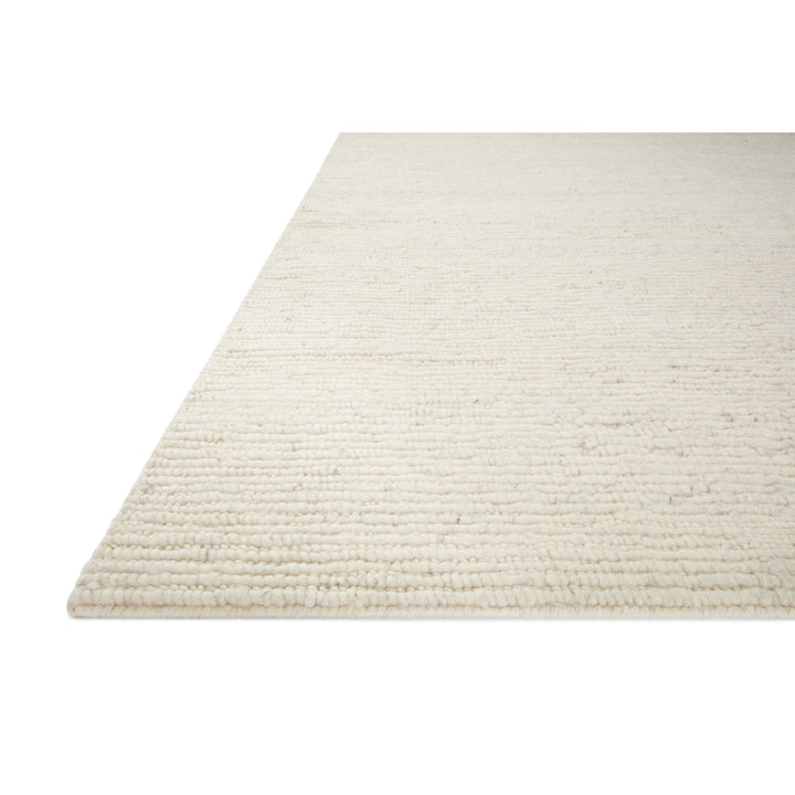 Magnolia Home by Joanna Gaines x Loloi Ava Dove / Ivory 4'-0" x 6'-0" Accent Rug