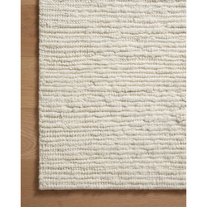 Magnolia Home by Joanna Gaines x Loloi Ava Dove / Ivory 4'-0" x 6'-0" Accent Rug