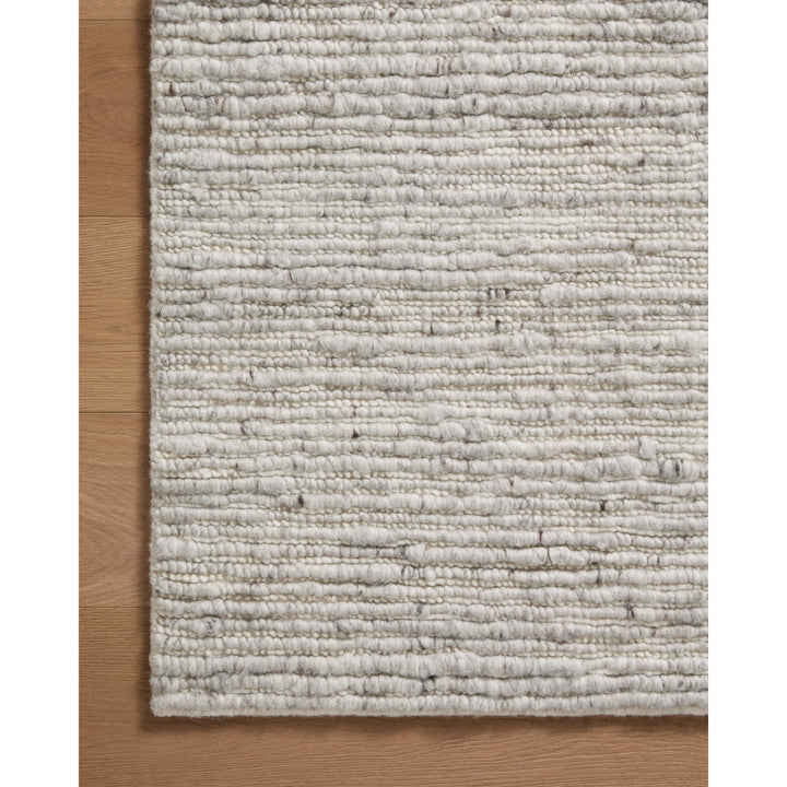 Magnolia Home by Joanna Gaines x Loloi Ava Grey / Ivory 7'-9" x 9'-9" Area Rug