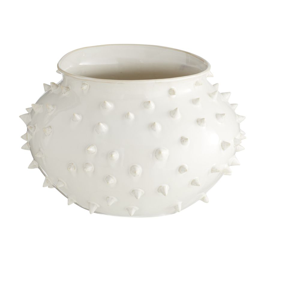 Decorative Objects Atticus Short Vase - White