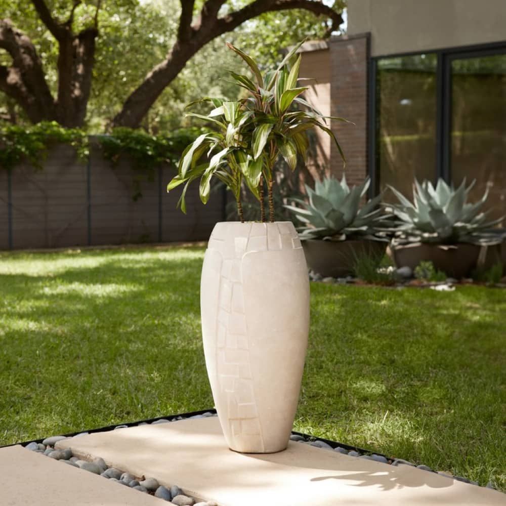 Outdoor Planters Winifred Outdoor Planter - White