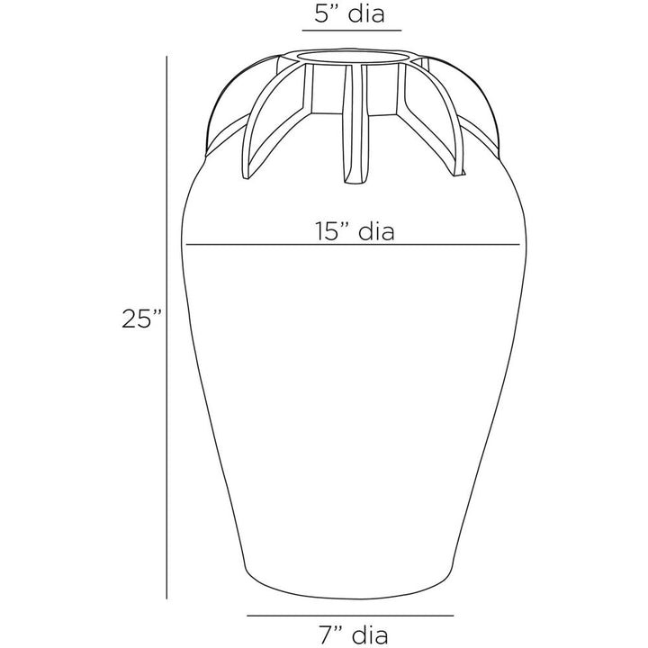 Petal Planter - Black