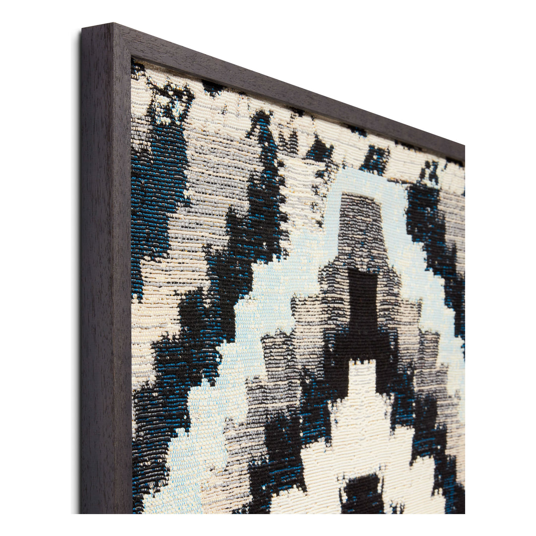 Loloi Arroyo Black / Ivory 2'-6" X 3'-4" Wall Art