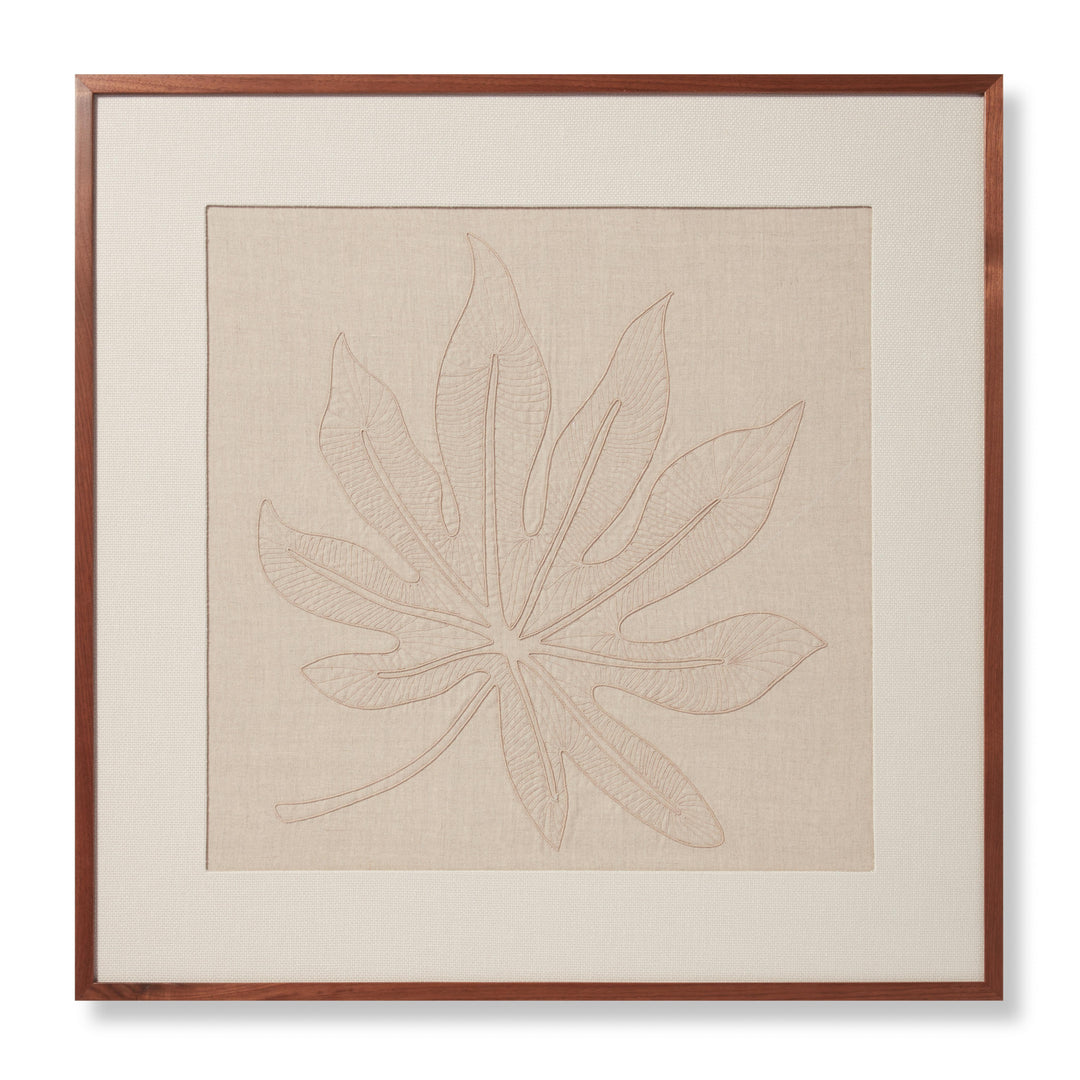 Loloi Schefflera Natural / Beige 3' X 3' Wall Art