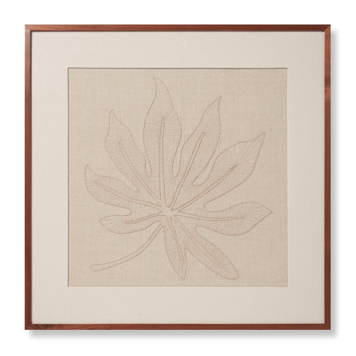 Loloi Schefflera Natural / Beige 3' X 3' Wall Art