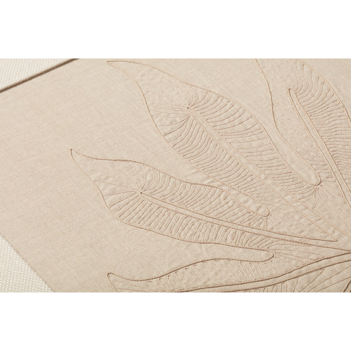 Loloi Schefflera Natural / Beige 3' X 3' Wall Art