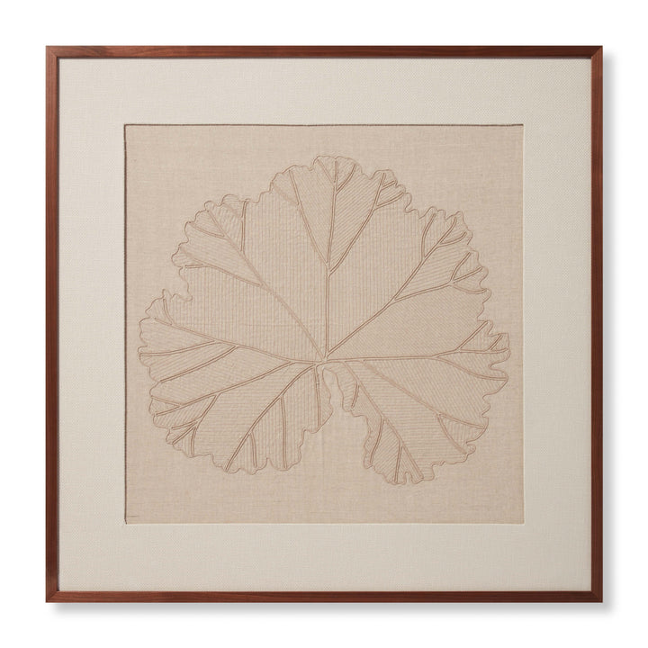 Loloi Water Lily Natural / Beige 1'-8" X 1'-8" Wall Art