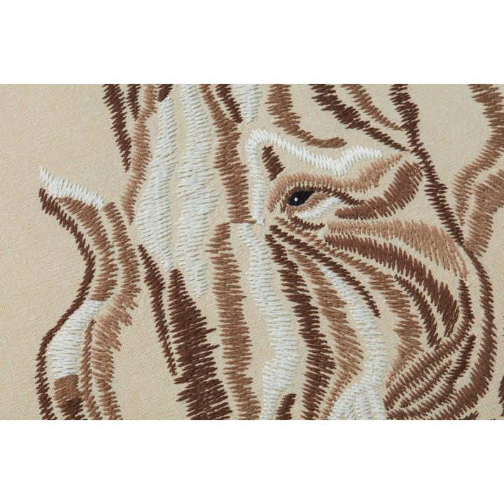 Loloi Tisk Tusk Beige / Ivory 2' x 2' Wall Art