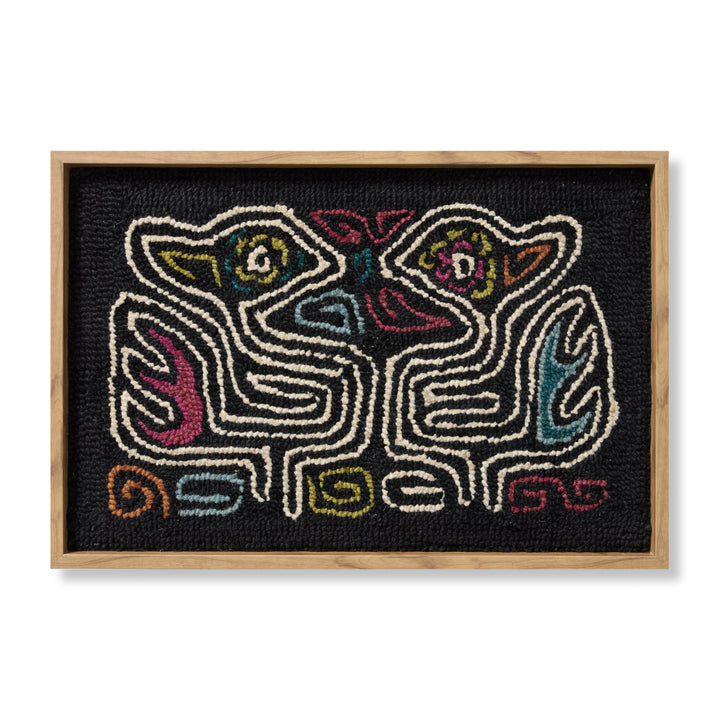 Loloi Tule Black / Multi 2'-2" X 1'-6" Wall Art