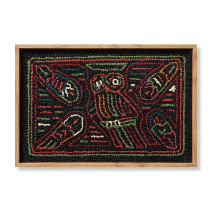 Loloi Buho Multi / Black 2'-2" X 1'-6" Wall Art