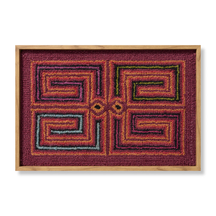 Loloi Tatacoa Red / Multi 2'-2" X 1'-6" Wall Art