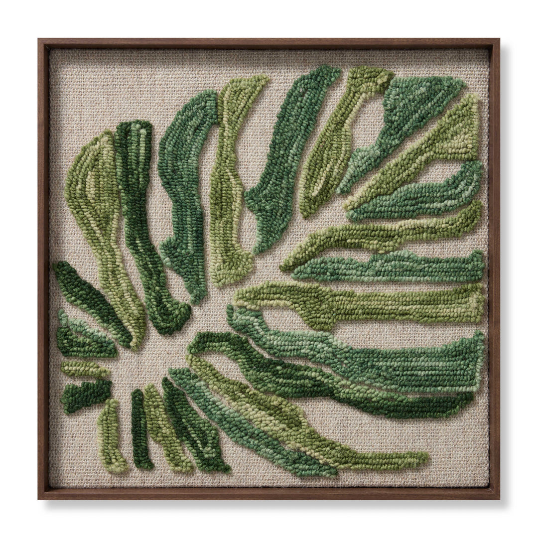 Loloi Sandaland Green / Ivory 2'-1" x 2'-1" Wall Art