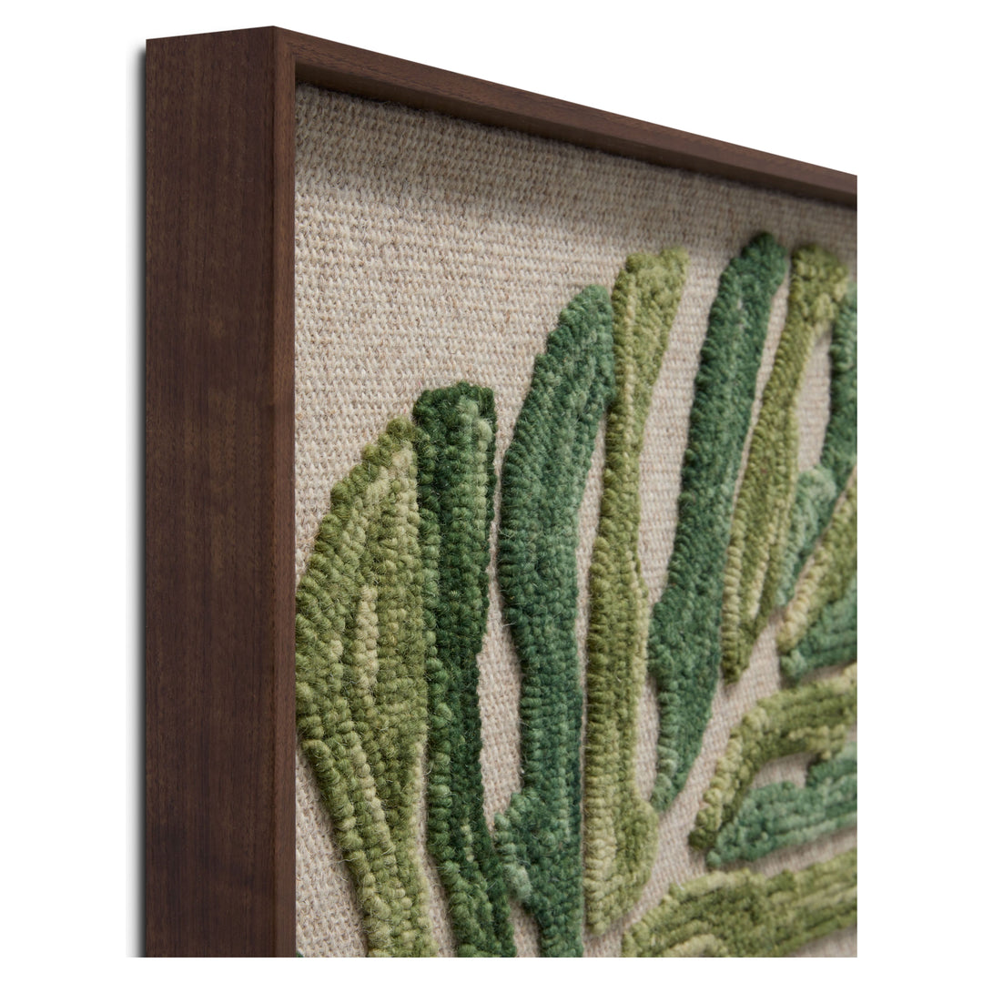 Loloi Sandaland Green / Ivory 2'-1" x 2'-1" Wall Art