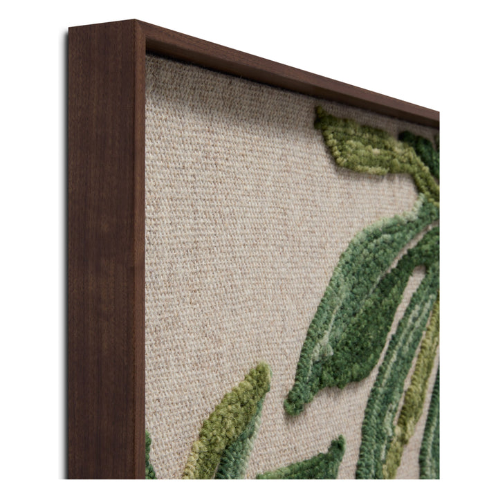 Loloi Wallacea Green / Ivory 2'-1" x 2'-1" Wall Art