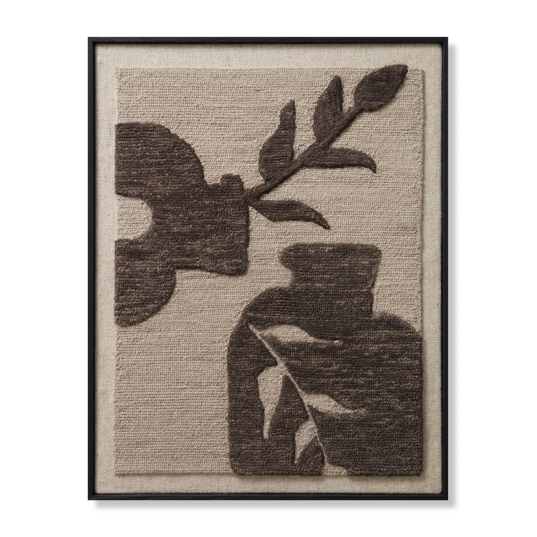 Loloi  Fremont Grey / Beige 2'-11" x 3'-9" Wall Art