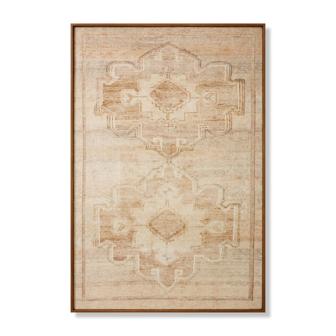 Loloi Florence Ivory / Beige 5'-1" x 3'-5" Wall Art