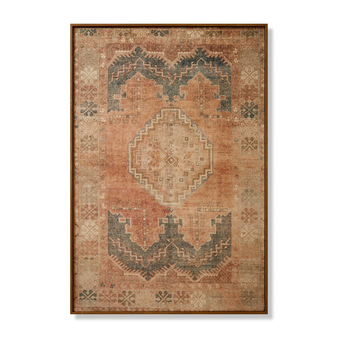 Loloi Genevive Brown / Rust 5'-1" x 3'-5" Wall Art