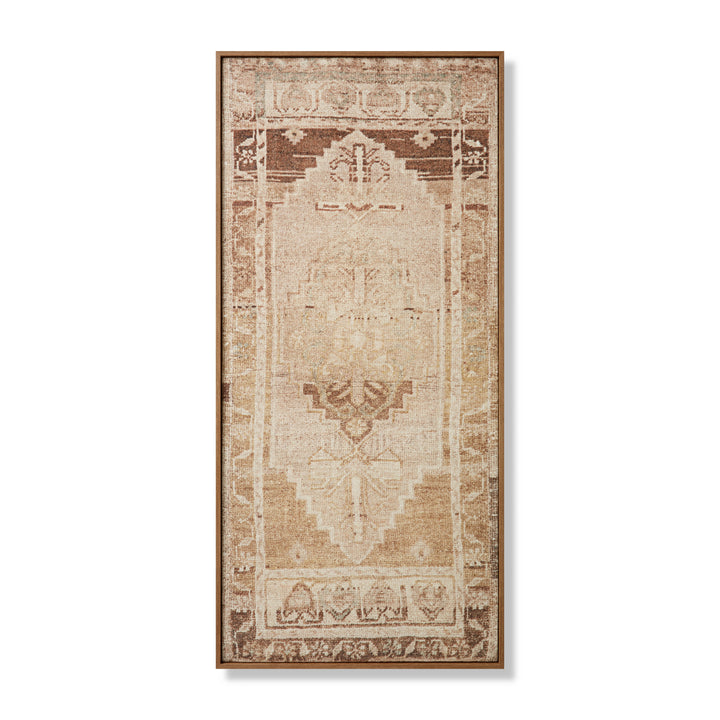 Loloi Bayonne Ivory / Brown 2'-3" x 5'-1" Wall Art