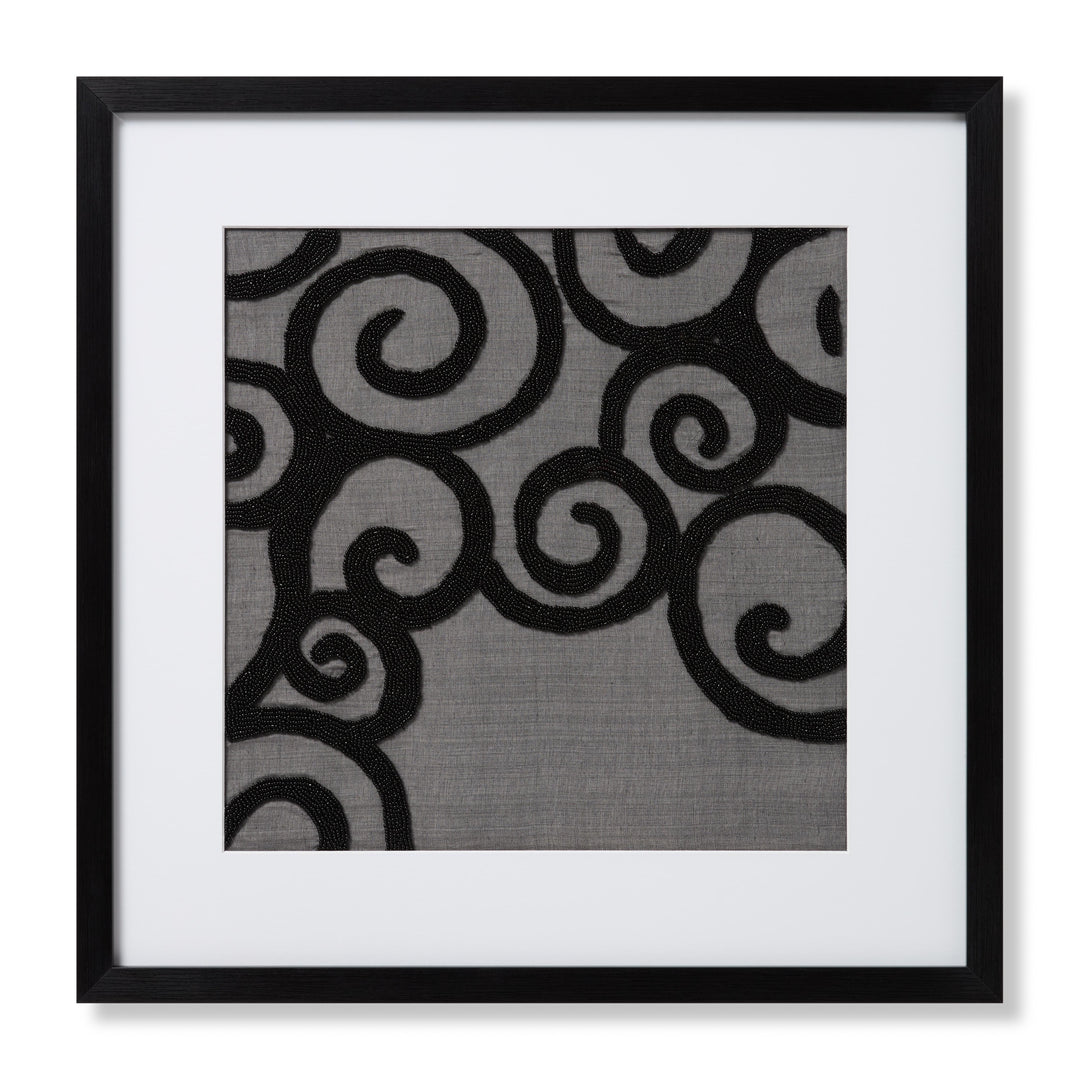 Loloi Decadent Grey / Black 2'-2" x 2'-2" Wall Art