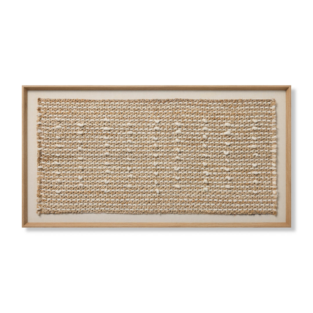 Loloi Jour Beige / Ivory 4'-1" x 2'-2"   Wall Art