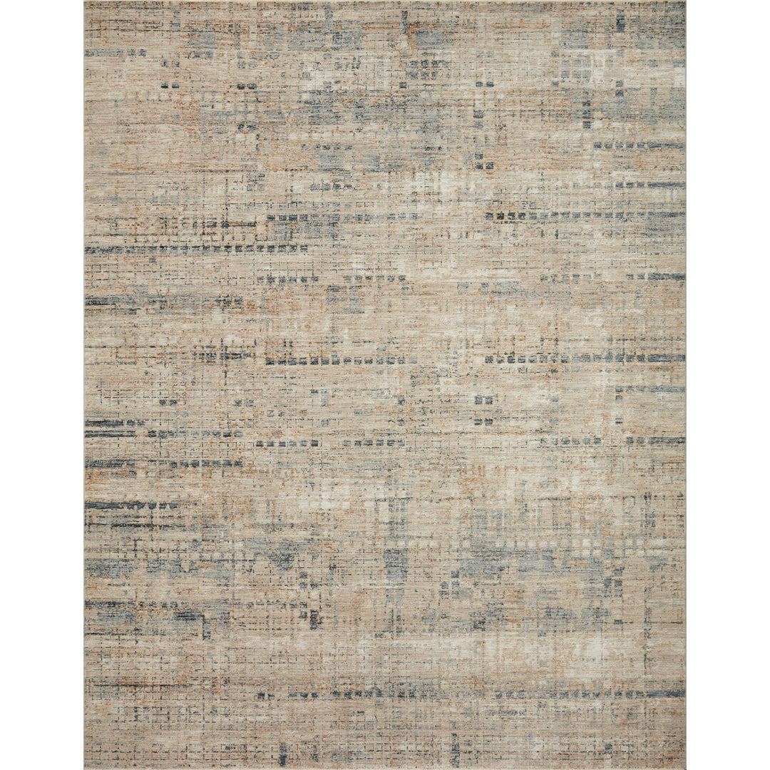 Loloi Axel Stone / Sky 18" x 18" Sample Rug