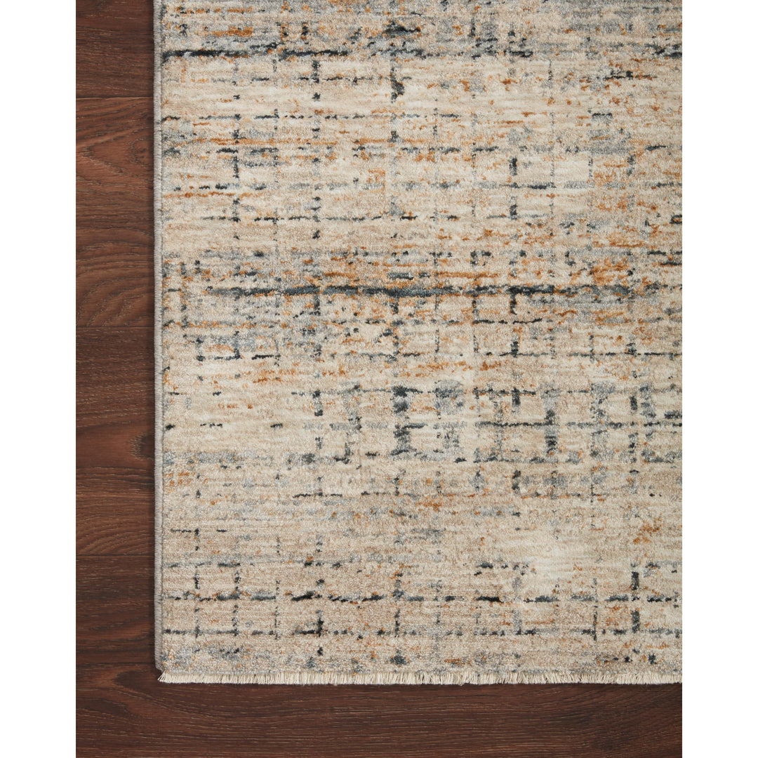 Loloi Axel Stone / Sky 18" x 18" Sample Rug