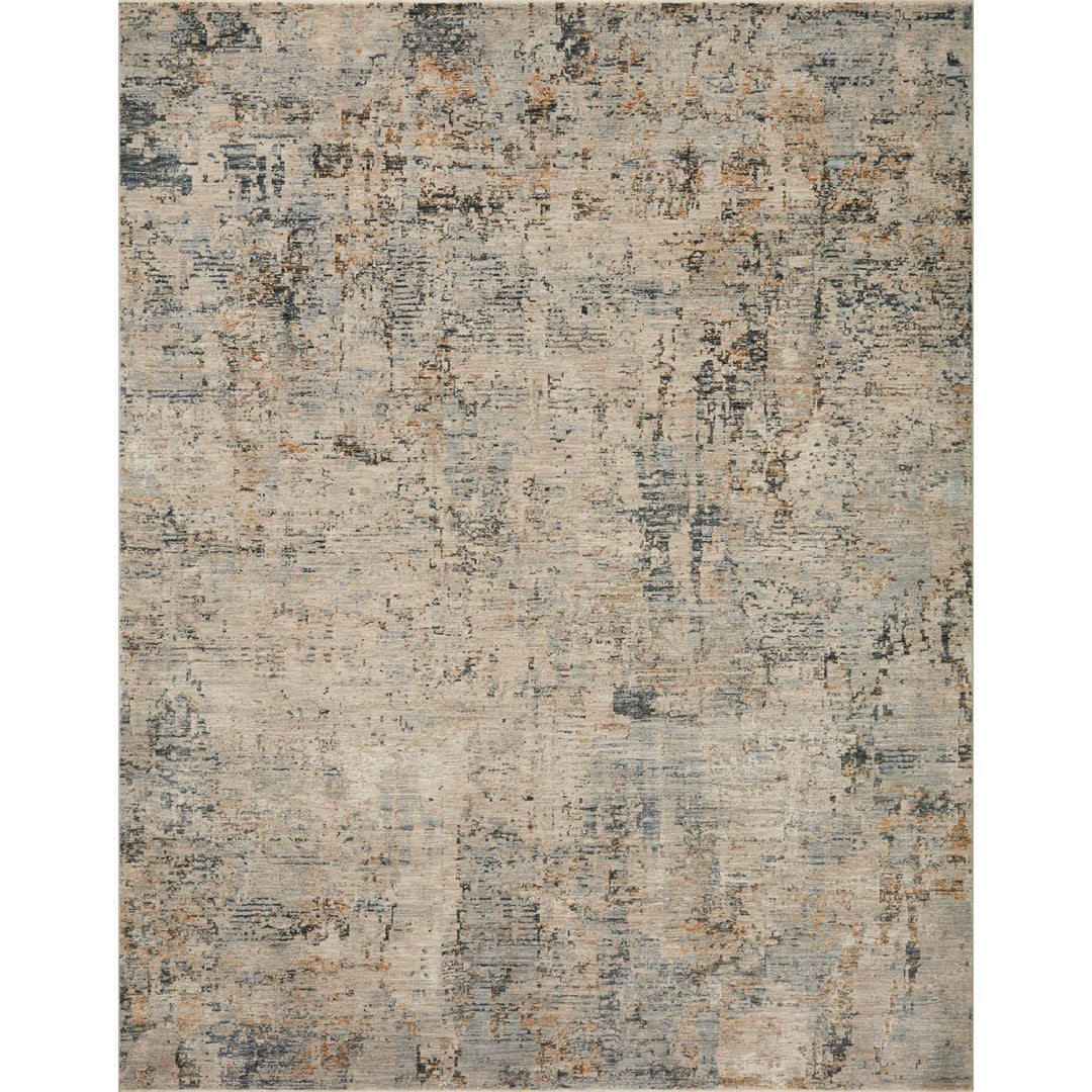 Loloi Axel Beige / Sky 4'-0" x 5'-7" Accent Rug