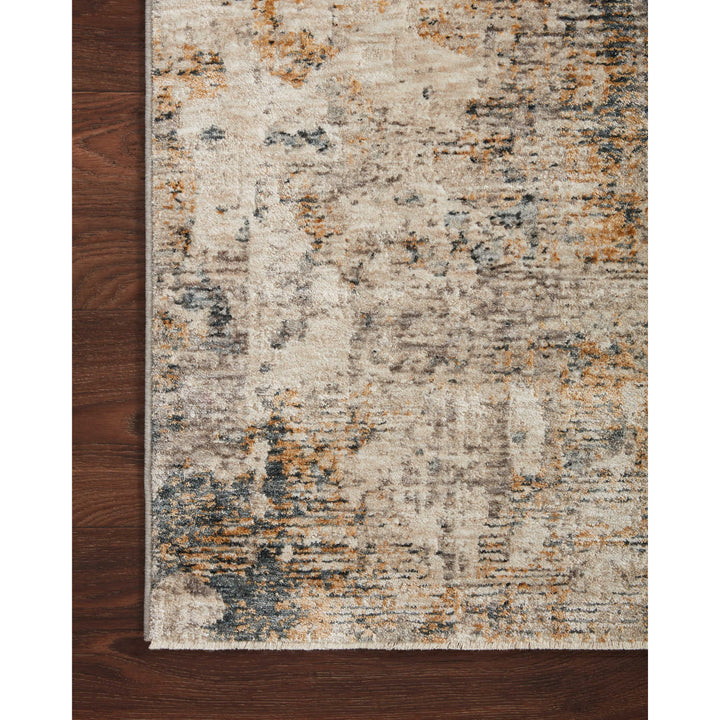 Loloi Axel Ocean / Beige 4'-0" x 5'-7" Accent Rug