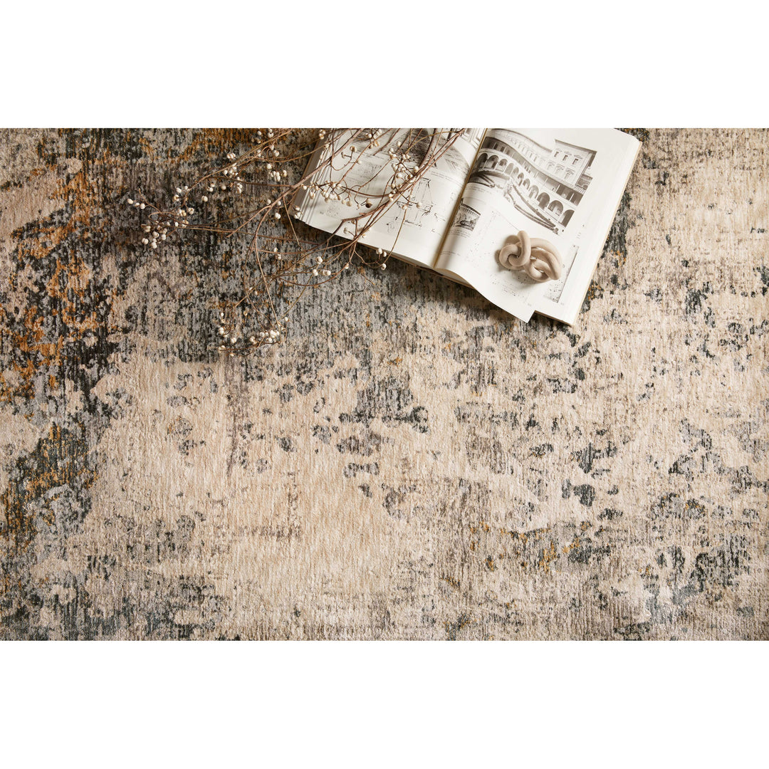 Loloi Axel Ocean / Beige 2'-0" x 3'-0" Accent Rug