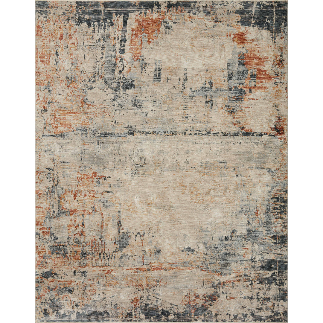 Loloi Axel Stone / Multi 4'-0" x 5'-7" Accent Rug