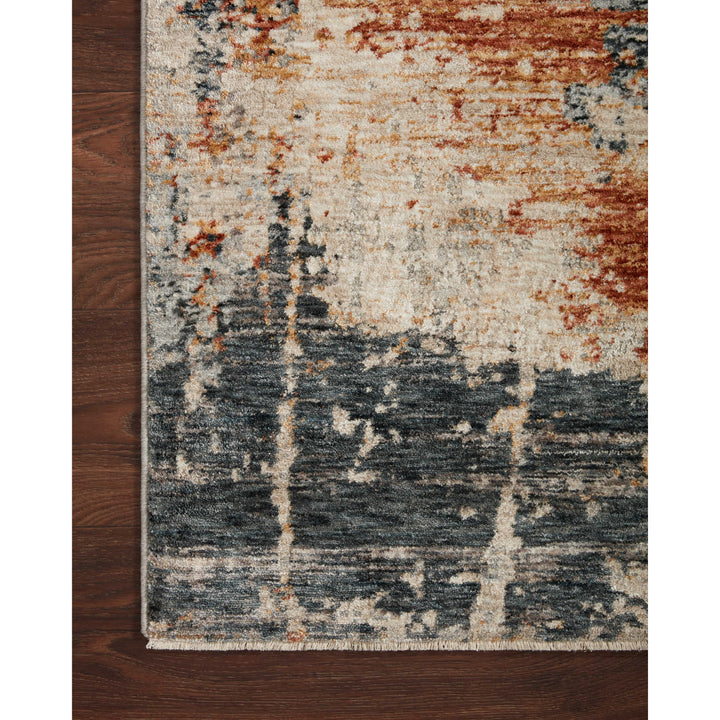 Loloi Axel Stone / Multi 4'-0" x 5'-7" Accent Rug