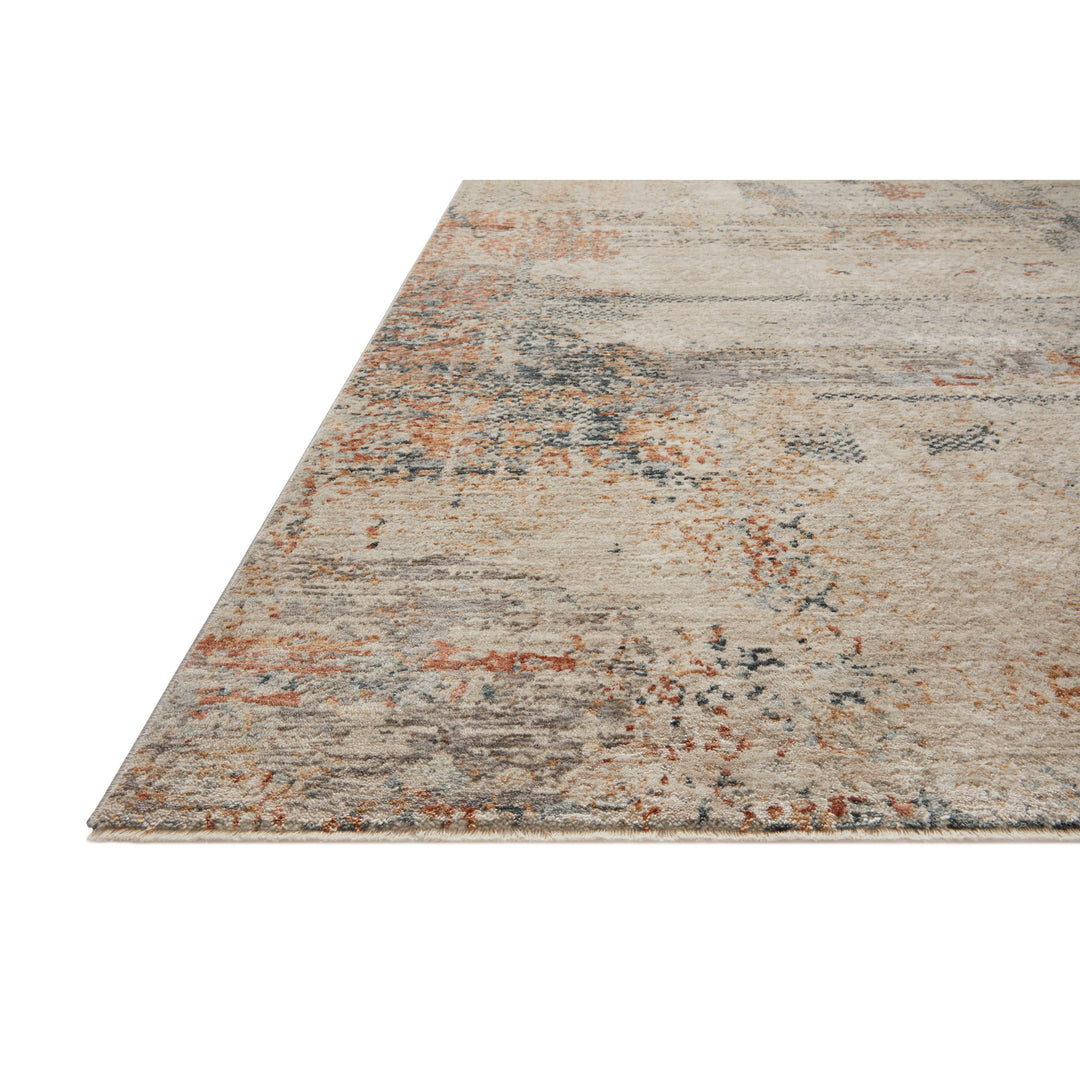 Loloi Axel Sand / Multi 18" x 18" Sample Rug