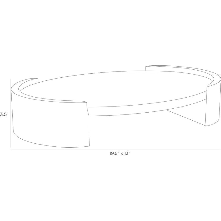 Lunara Tray - Gold