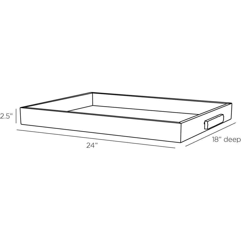 Rosettero Tray - Black