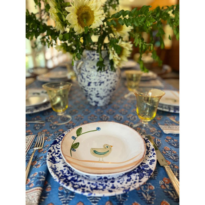Jars Taverna Speckled Two Handled Jug, Cobalt/White