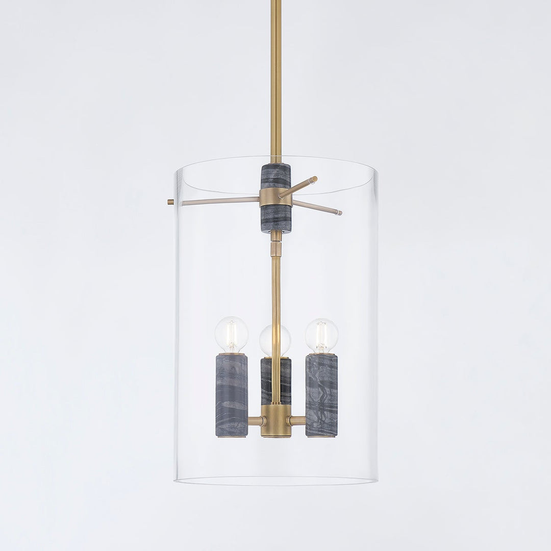 Adonis Lantern - Vintage Brass 3 Lights