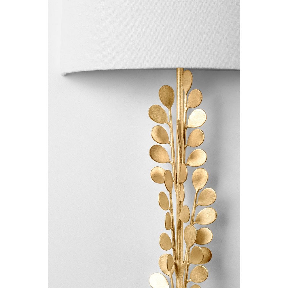 Wall Lighting Adrienne Wall Sconce - Vintage Gold Leaf