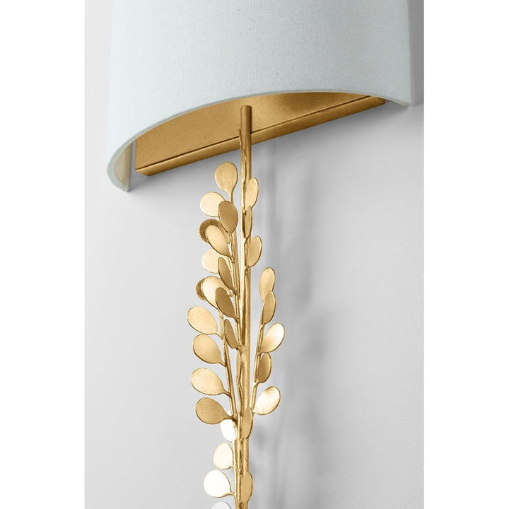 Wall Lighting Adrienne Wall Sconce - Vintage Gold Leaf