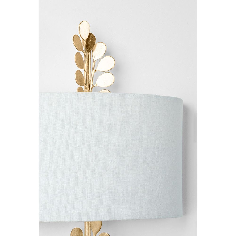 Wall Lighting Adrienne Wall Sconce - Vintage Gold Leaf