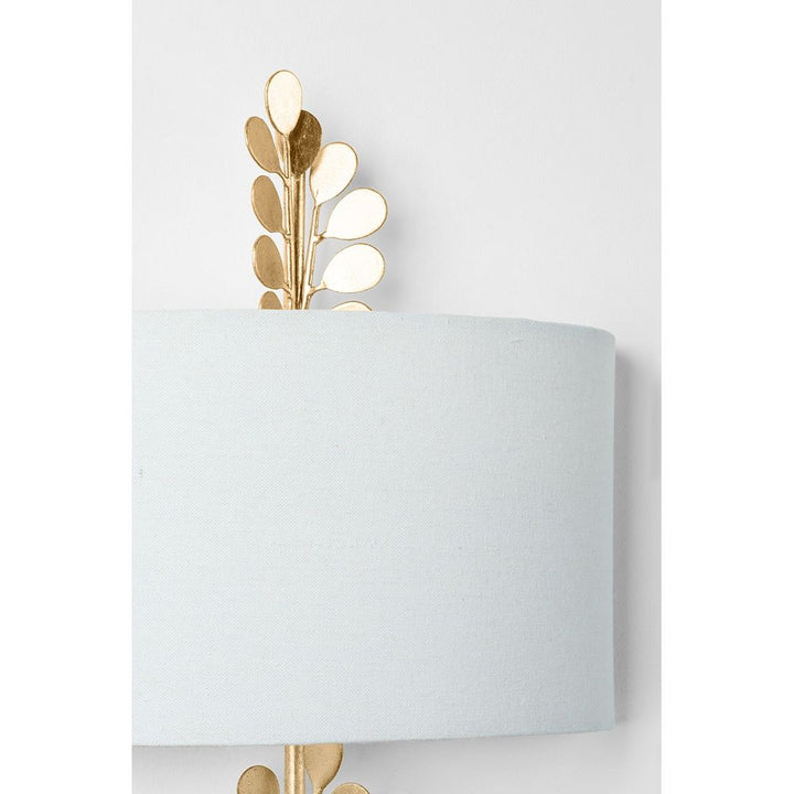 Wall Lighting Adrienne Wall Sconce - Vintage Gold Leaf