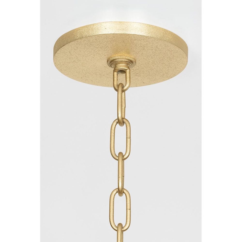 Chandeliers Adrienne Lantern - Vintage Gold Leaf