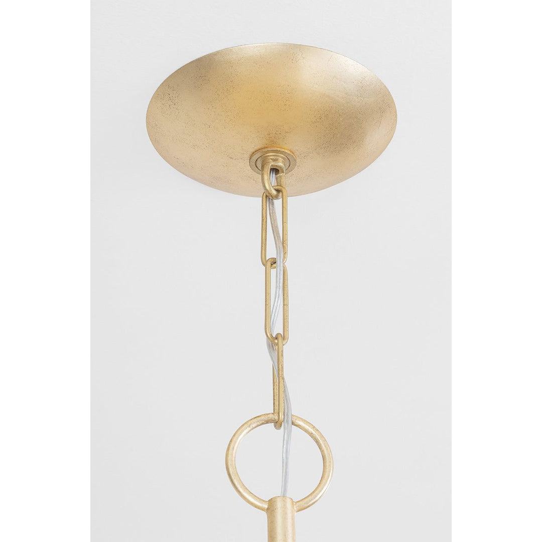 Aimi Chandelier - Vintage Gold Leaf 12 Lights