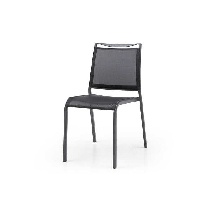 Aloha Outdoor Dining Chair-Whiteline Modern Living-WHITELINE-DC1566-GRY-Dining Chairs-3-France and Son