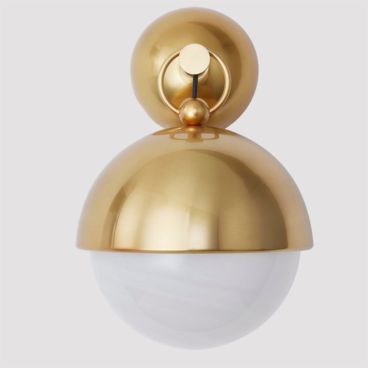 Althea Wall Sconce - Vintage Polished Brass