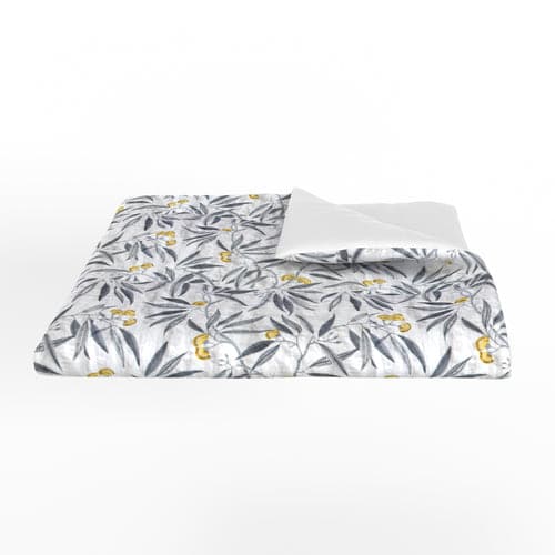 Alyssum Throw-Ann Gish-ANNGISH-THALK-YEL-Bedding-2-France and Son